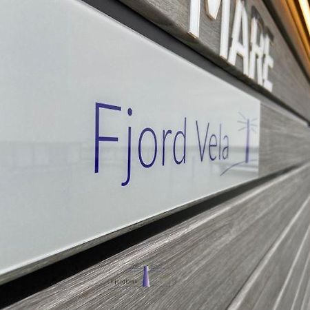 Hausboot Fjord Vela Mit Biosauna In 巴特 外观 照片